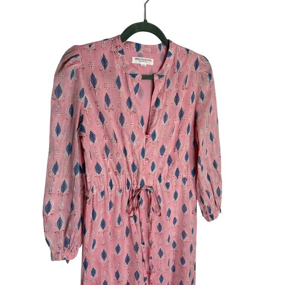 Emerson Fry India Collection Frances Dress Alice Organic Cotton-sz XS - Picture 7 of 16